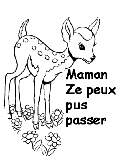 Cul de Lampe: Bambi perdu...